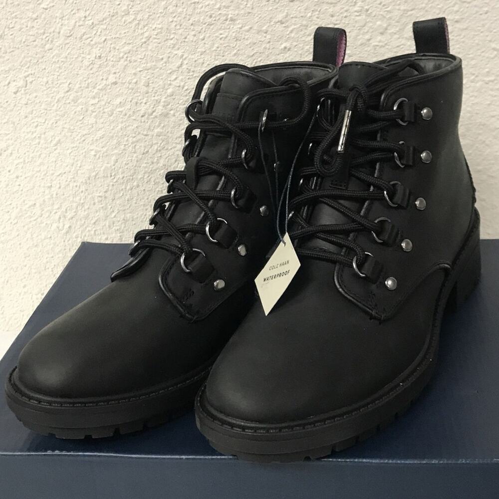 Cole Haan Women's Briana Grand Lace-Up Hiker Boots, Waterproof, Size 5.5… - Picture 2 of 7